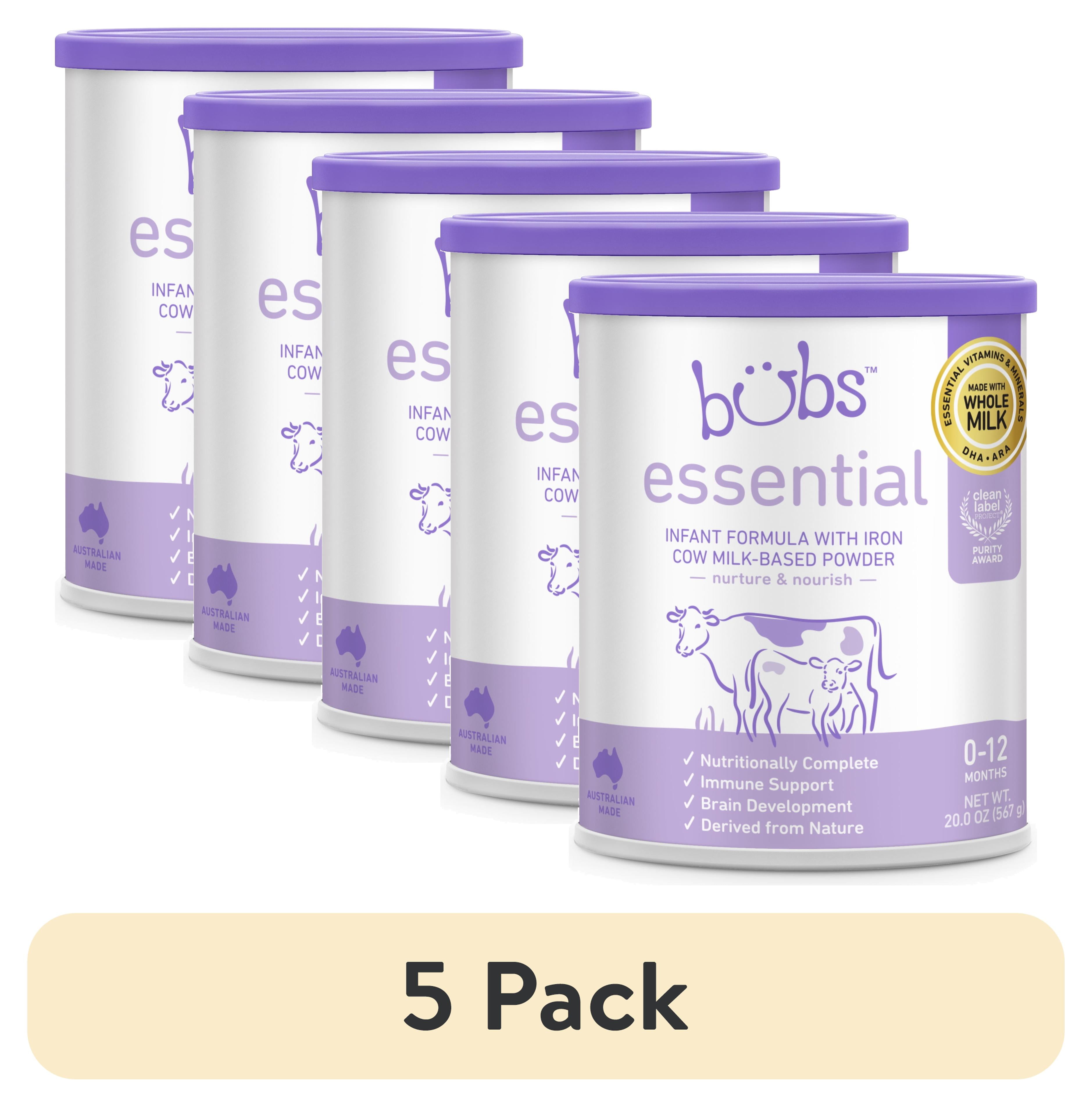 5-pack-Bubs-Essential-Infant-