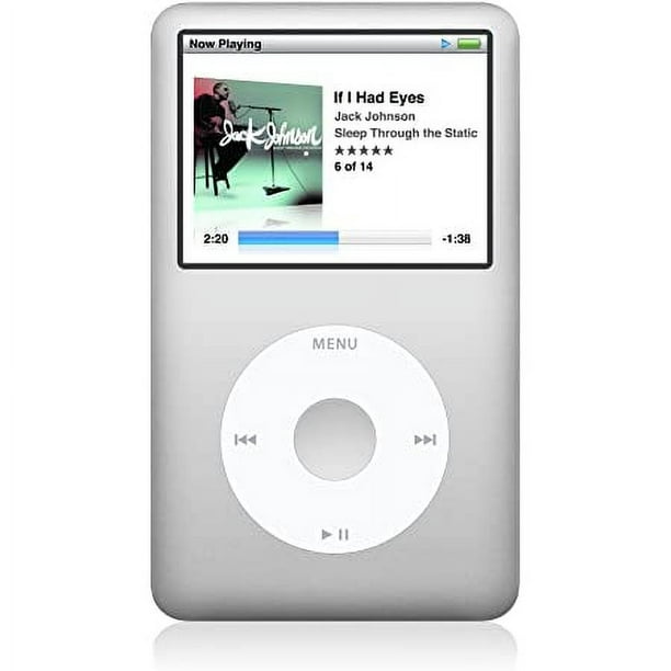 Pre-Owned Apple 6th Generation 80GB iPod Classic, MP3 Audio/Video