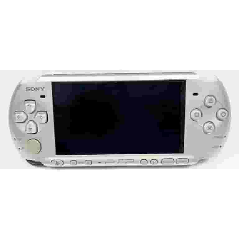 Authentic PlayStation Portable PSP-3000 Console - Mystic Silver
