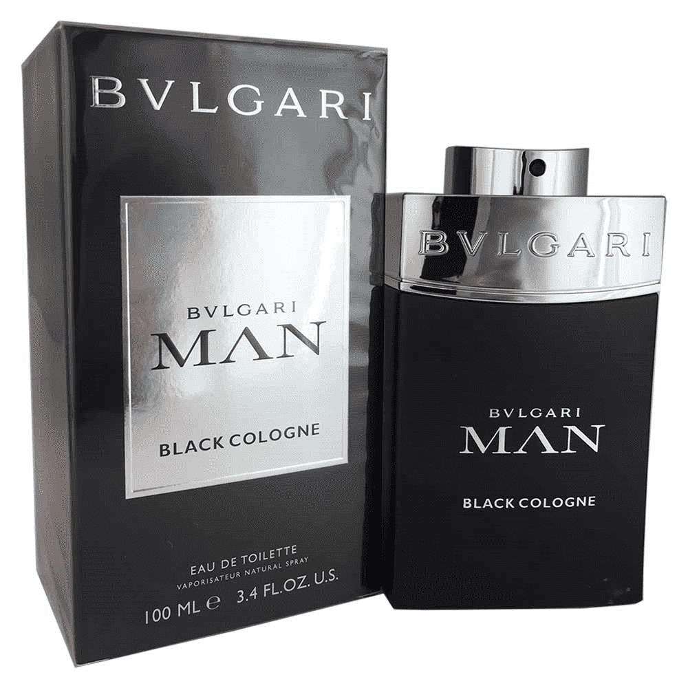 Bvlgari Man Black Cologne, Fresh Masculine Scent, 3.4 oz EDT for