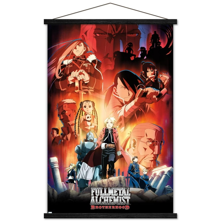 Fullmetal Alchemist: Brotherhood - Key Art 5 Wall Poster with