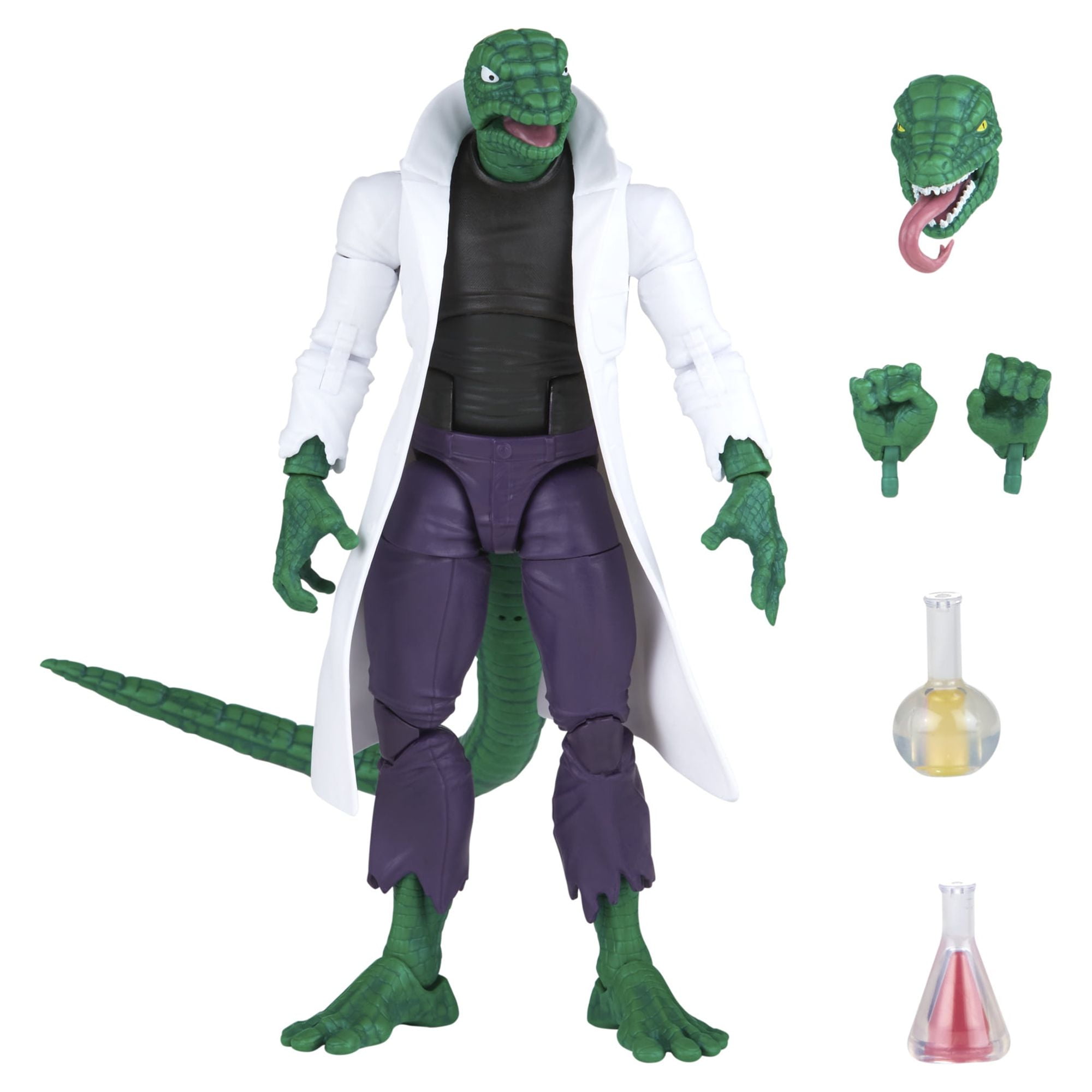Marvel Legends Series Spider-Man Toy: 6-inch Marvel's Lizard Retro