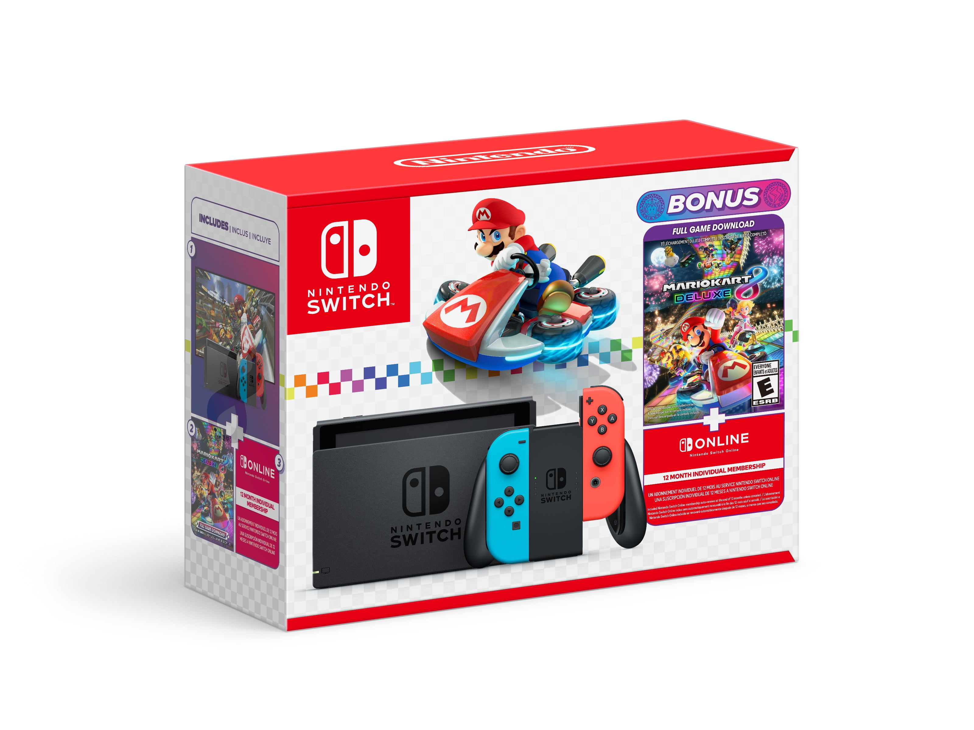 Nintendo Switch – Mario Kart 8 Deluxe Bundle - Walmart.com