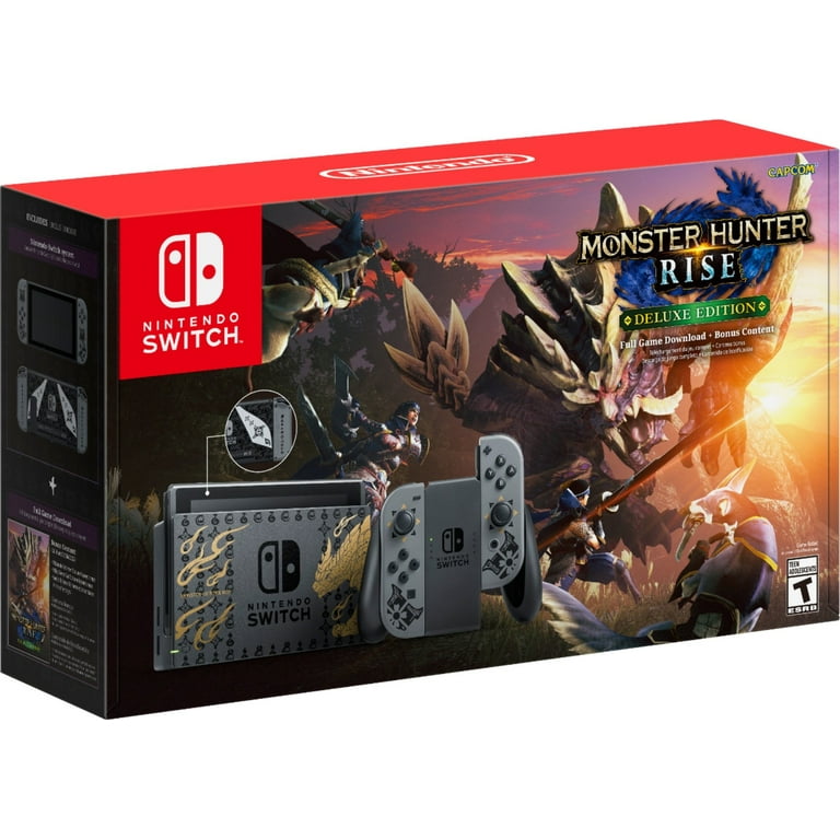 Free Shipping! Walmart Exclusive Nintendo Switch Monster Hunter