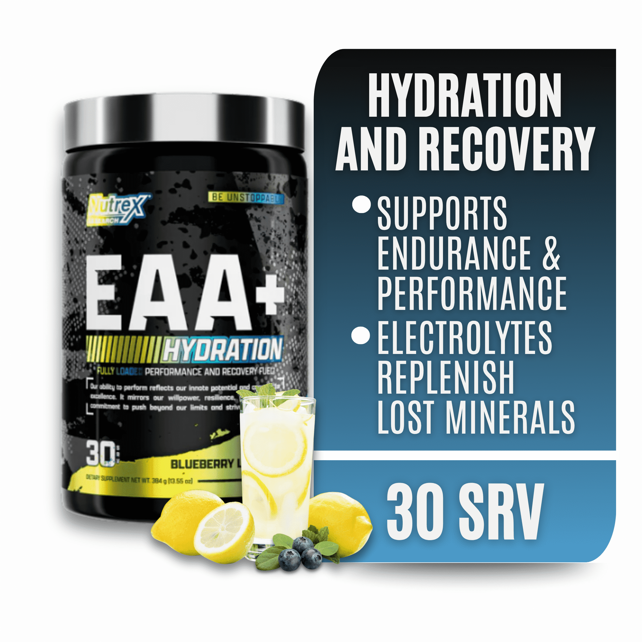 Nutrex Research EAA Hydration, Muscle Recovery, Strength