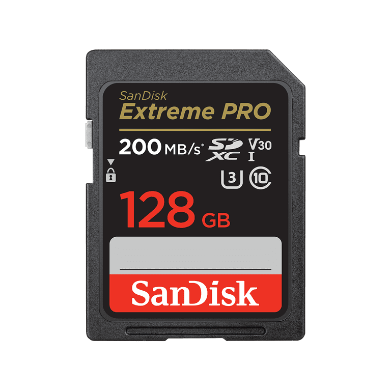 SanDisk 128GB Extreme PRO SDHC And SDXC UHS-I Memory Card, 140MB/s