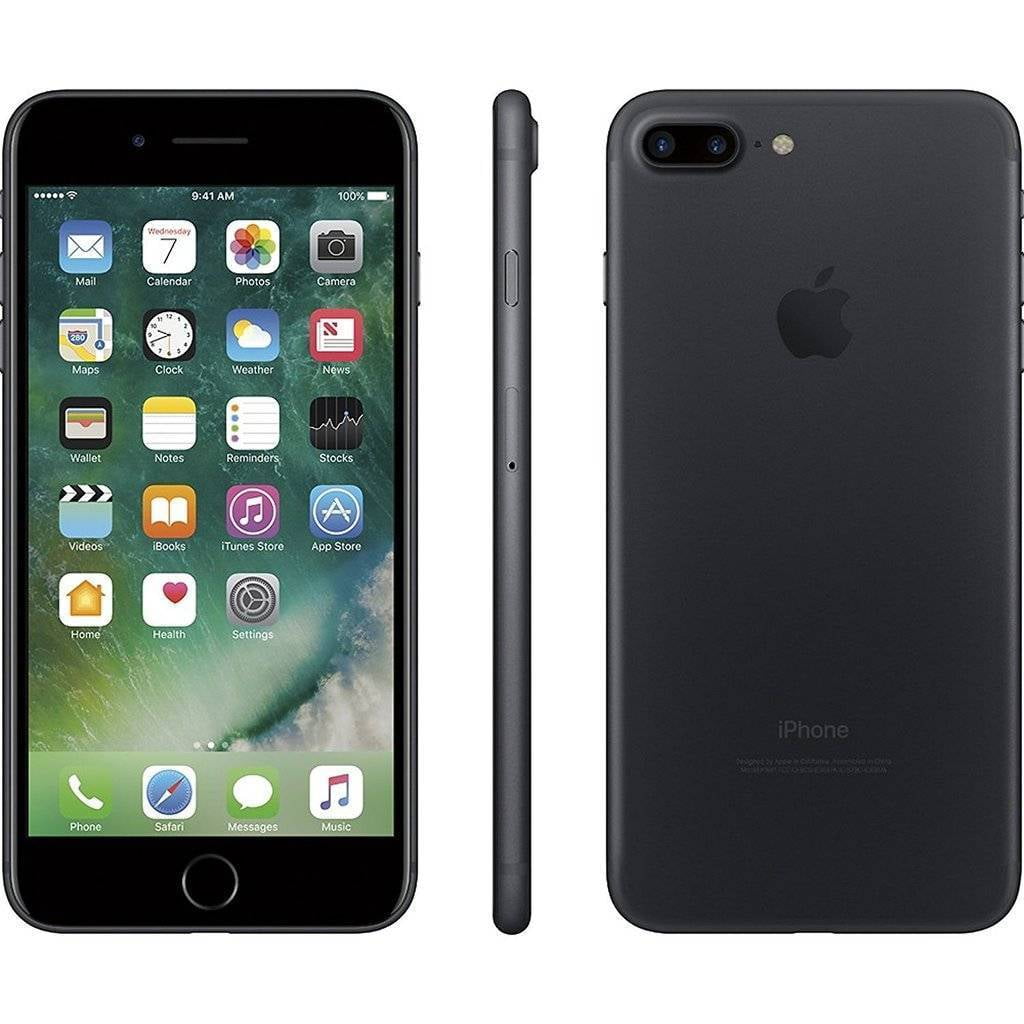 iPhone 7 Plus 128GB ジェットブラック SIMフリー ＜SIMフリー＞iPhone