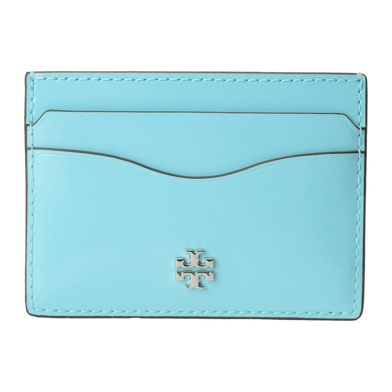 Tory Burch Women's Emerson Patent Leather Slim Card Case (Light