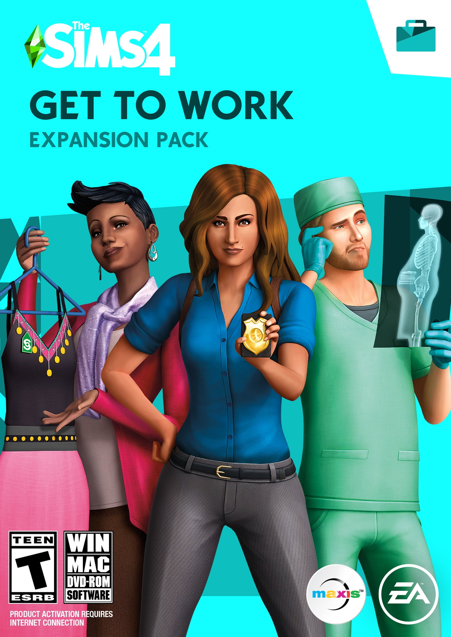 The Sims 4 Get to Work Expansion Pack (Digital Code) - Walmart.com