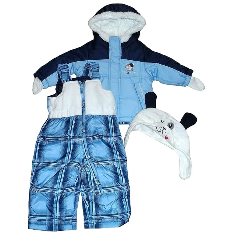 ZeroXposur Baby Boys ZX-360 Snowsuit w/Coat, Hat and Mittens (12
