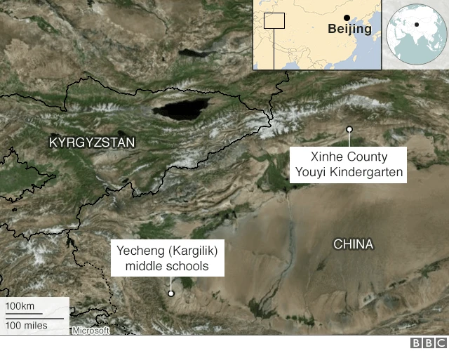 多数の子どもを家族から引き離し、寄宿校に隔離 中国・ウイグル自治区