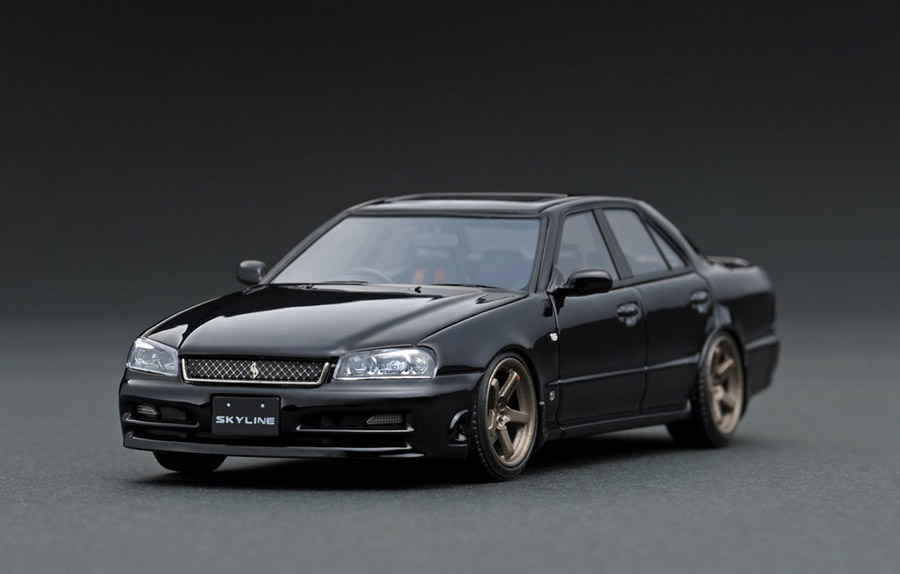 IG1614 1/43 Nissan Skyline 25GT Turbo (ER34) Black | LINE UP