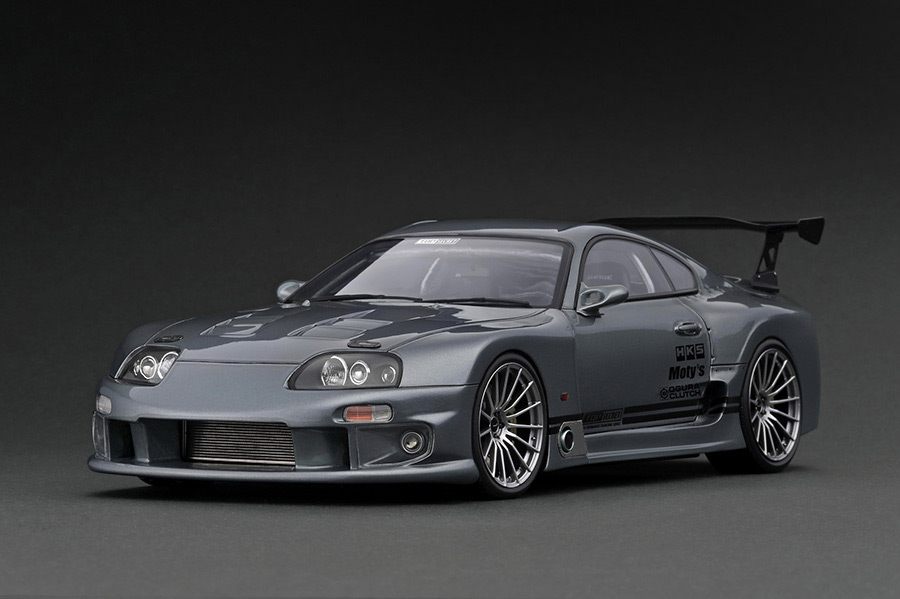 IG2489 1/18 TOP SECRET GT300 Supra (JZA80) Gun Metallic | LINE UP
