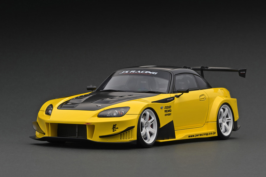 IG2014 1/18 J'S RACING S2000 (AP1) Yellow | LINE UP | [公式