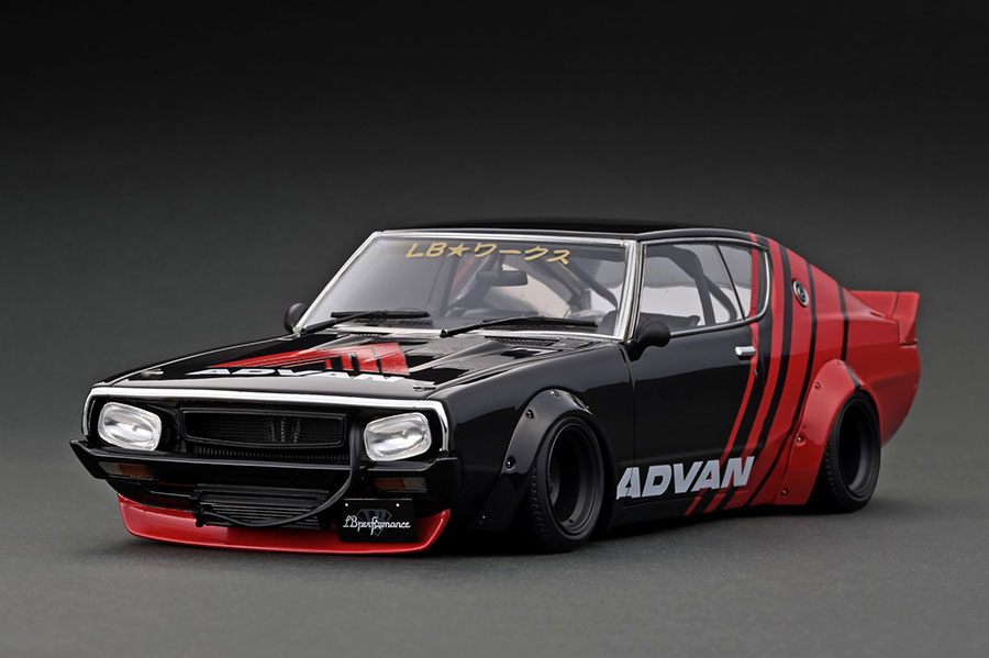 IG3215 1/18 LB-WORKS Kenmeri 2Dr Black/Red | LINE UP | [公式