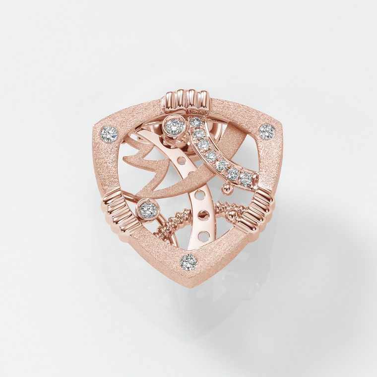 MM002]K18ダイヤモンド/ピンブローチ(ゴールド): Hyacca | IMAYO