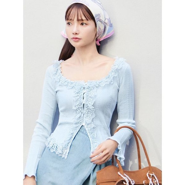 Sustainableフリルニットプルオーバー | スナイデル(SNIDEL) | マルイ