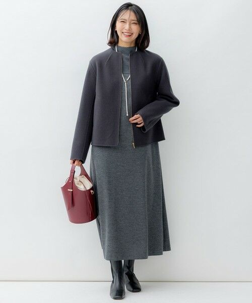 セール】 ウールリバー ショート ブルゾン （その他アウター）｜23区