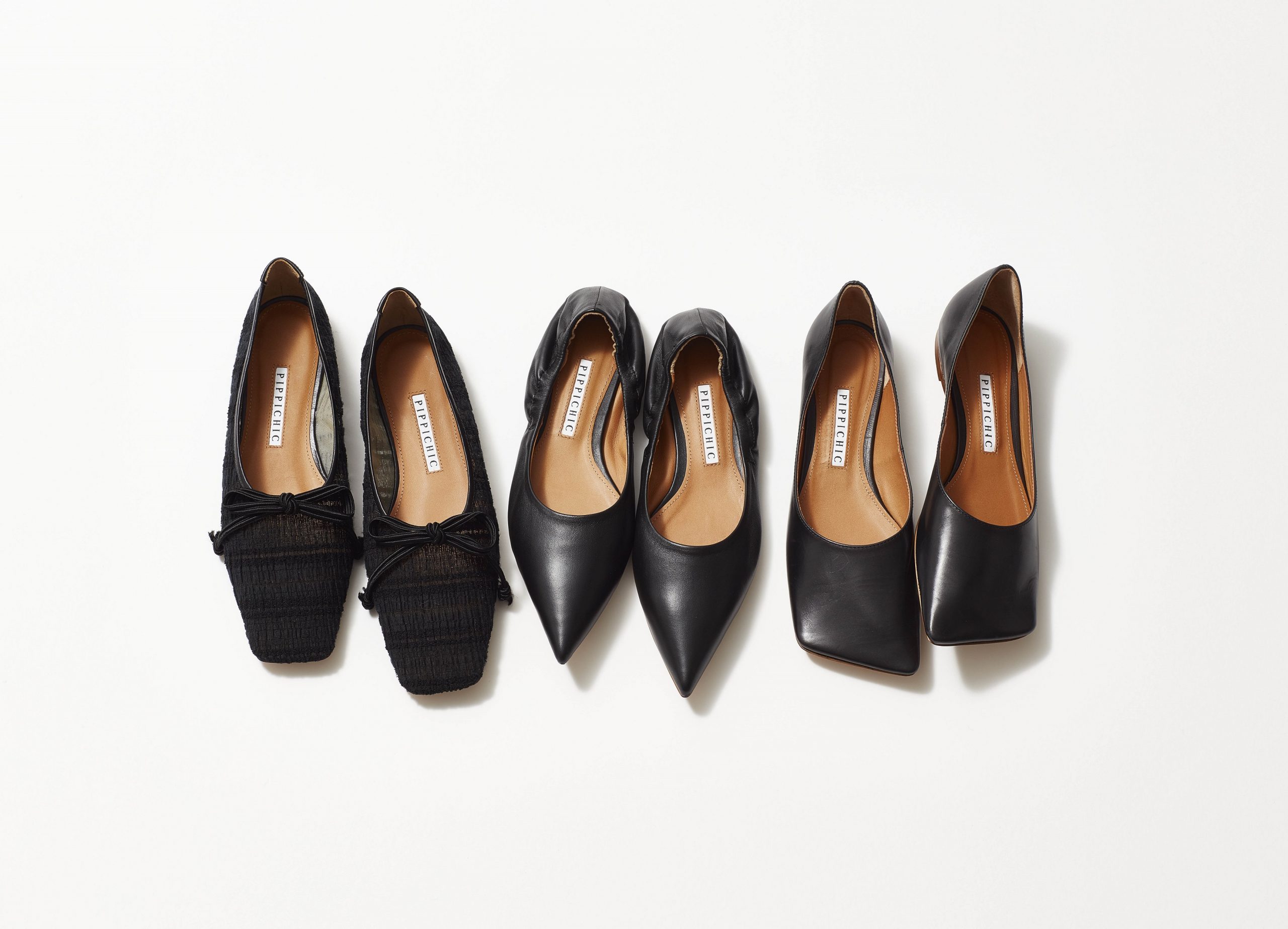 PIPPICHIC（ピッピシック）のペタンコ3選】無難にならない「黒」が