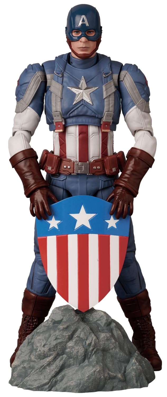 Medicom Toy Mafex No.220 Captain America Classic Suit 160mm non