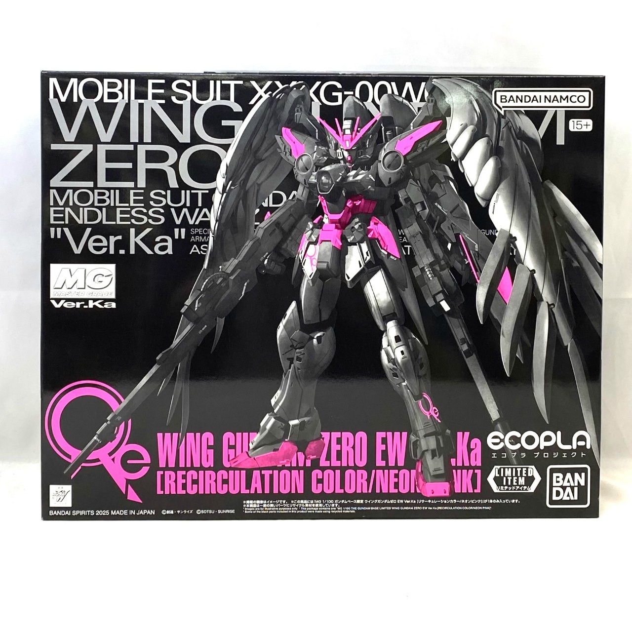MG 1/100 ウイングガンダムゼロEW Ver.Ka [リサーキュレーションカラー