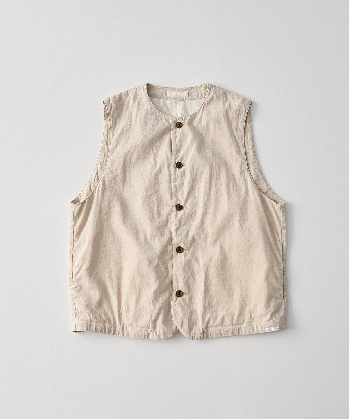 UpcycleLino] 60 クルーネックベスト｜nest Robe / CONFECT ONLINE SHOP