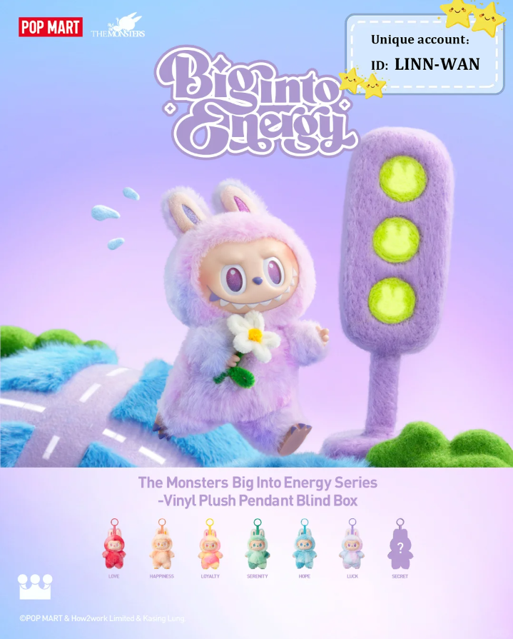 LABUBU Big into Energy ぬいぐるみ シリーズ アソート 楽天市場