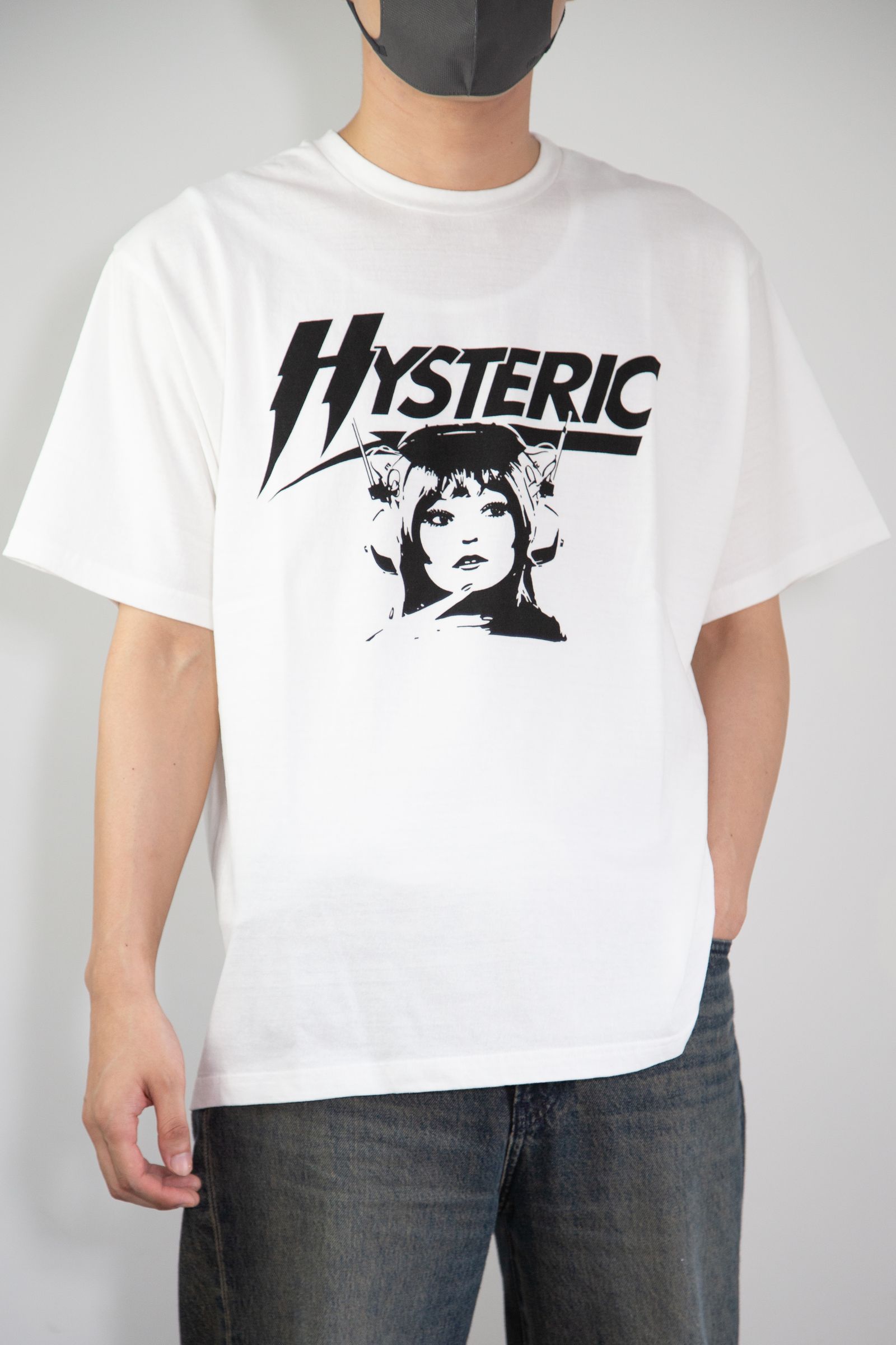 HYSTERIC GLAMOUR - HI-FI CLUB Tシャツ / ブラック | Tempt
