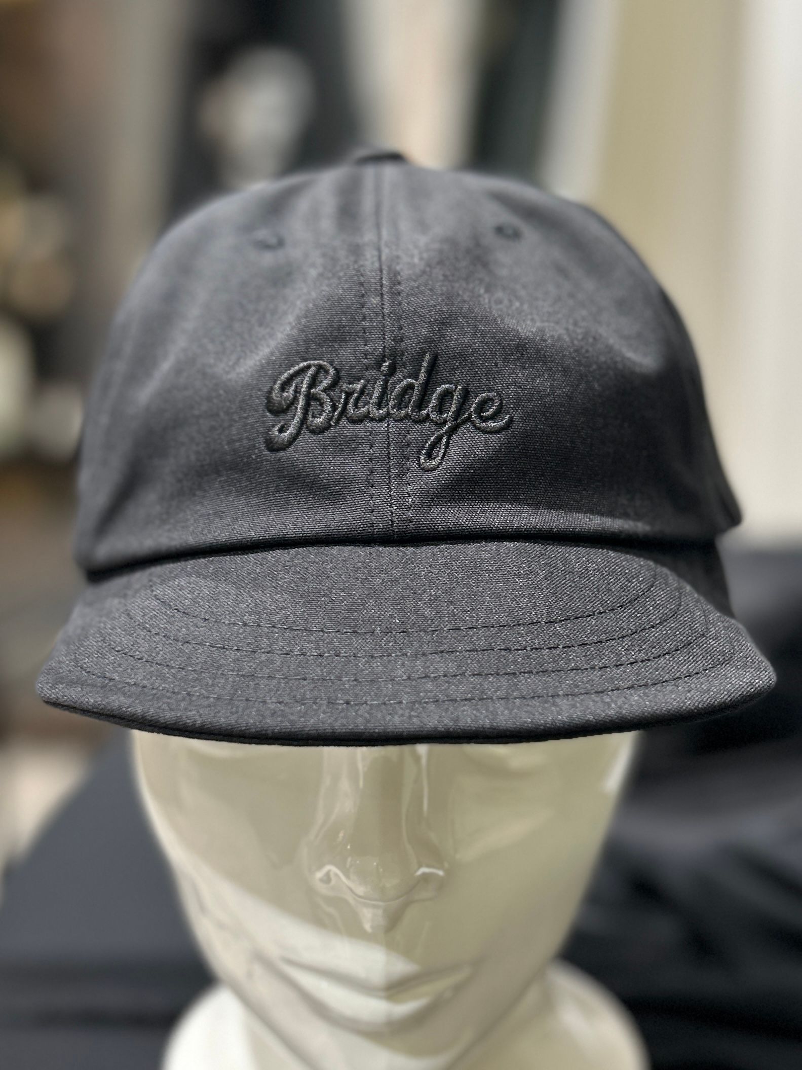 Mighty Shine - BRIDGE CAP TYPE3 撥水CORDURAブラック【Mighty Shine