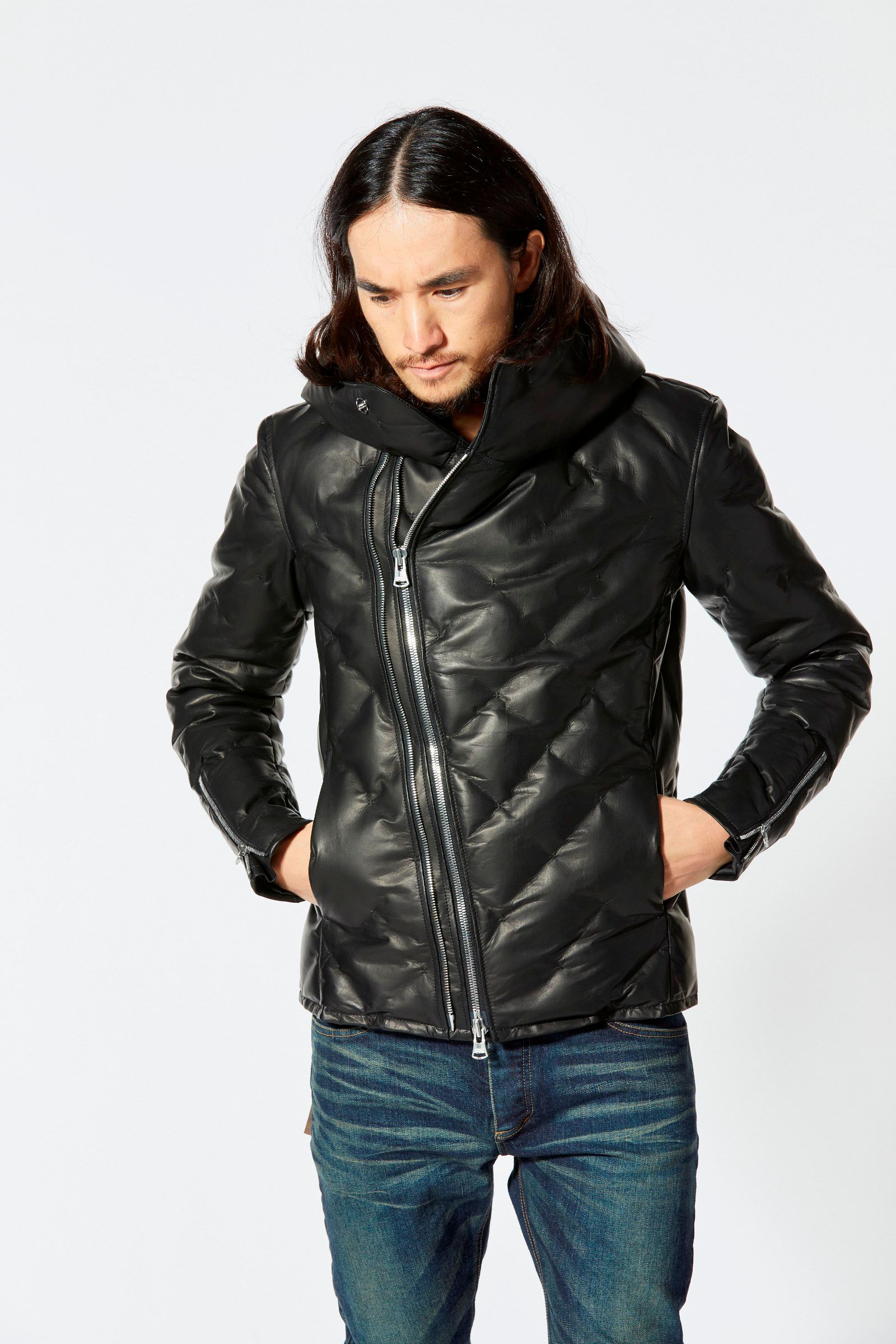 ISAMU KATAYAMA BACKLASH - ジャパンステア ファニチャーレザー ダウン