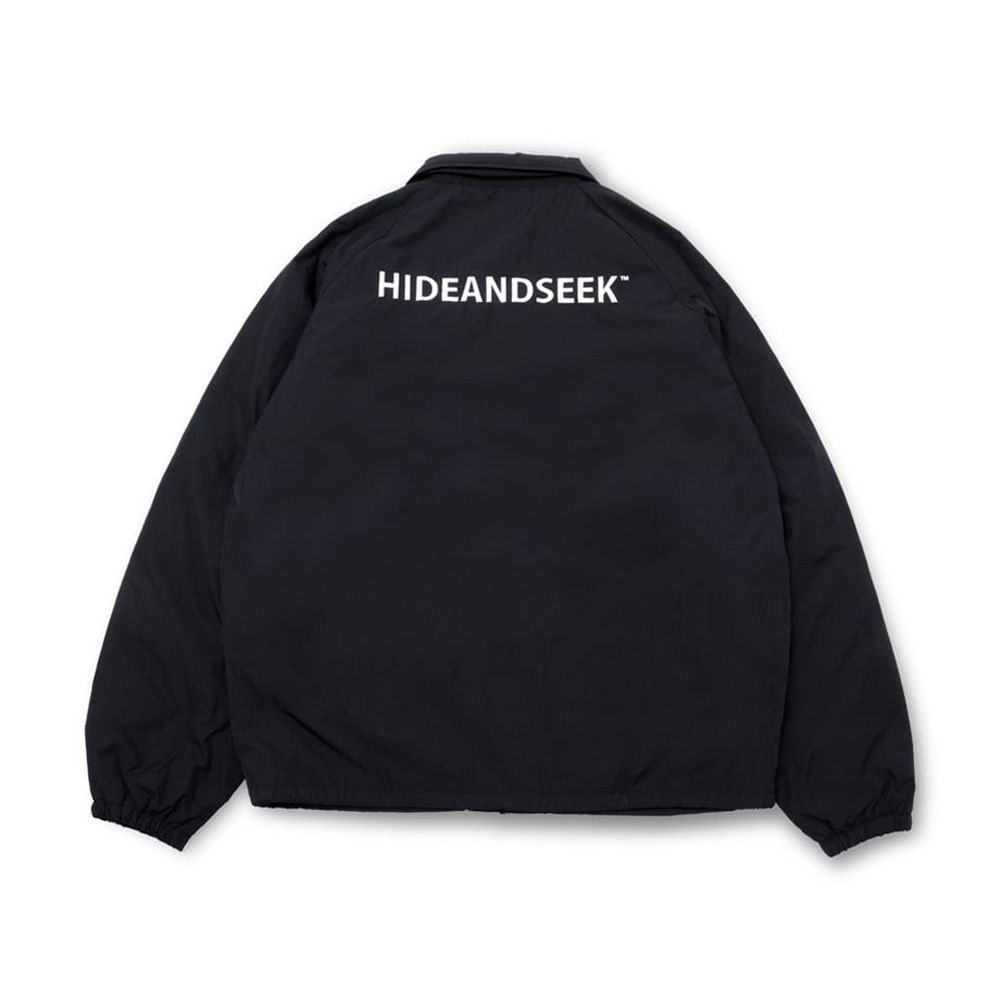 HideandSeek - Quilted Team Jacket(24aw) - BLK / キルティング