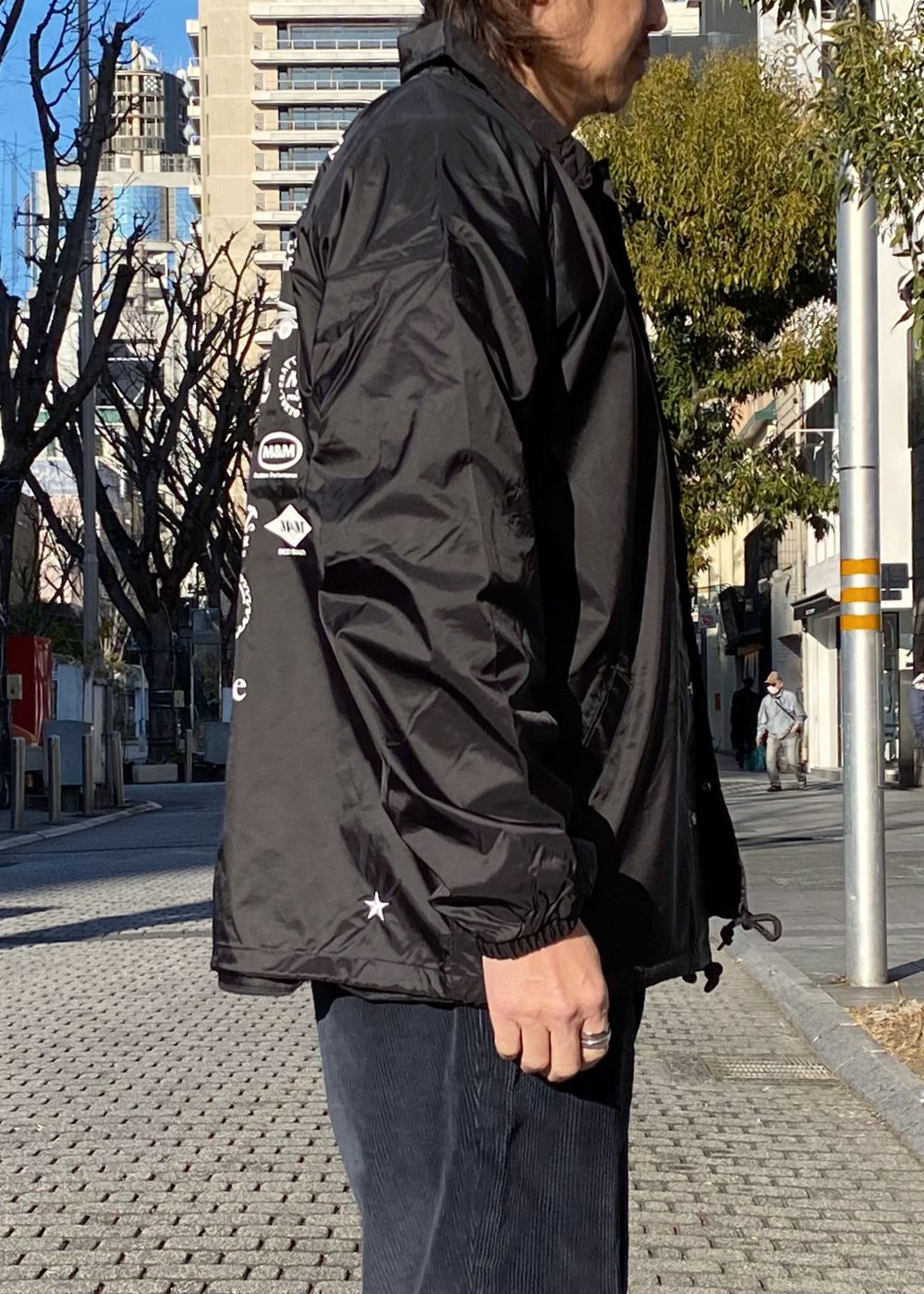 M&M CUSTOM PERFORMANCE - BOA COACH JACKET (BLACK) / ボア ライナー