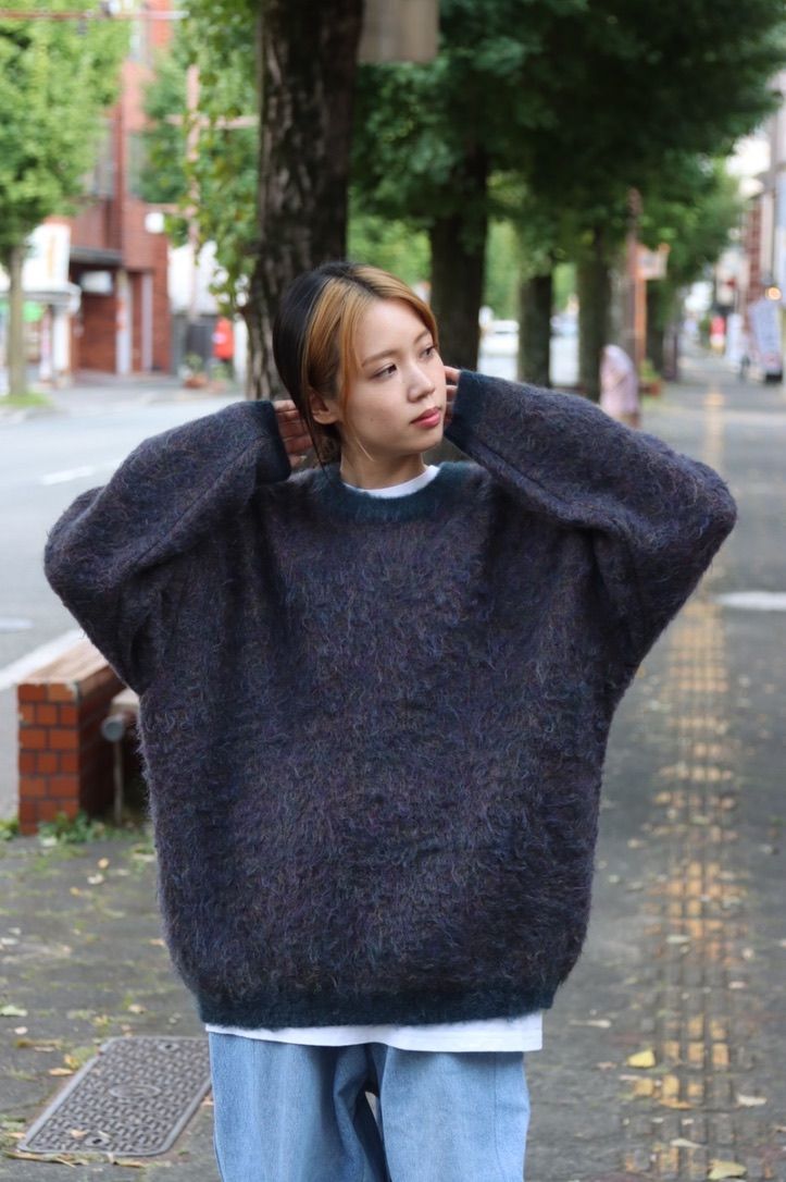 YOKE 22aw ジャガードクルーネックニット YOKE STILL JACQUARD