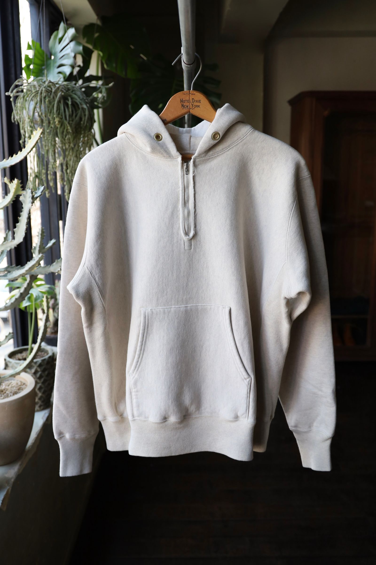A.PRESSE - アプレッセ Vintage Half Zip Sweat Hoodie(25SAP-05-07K