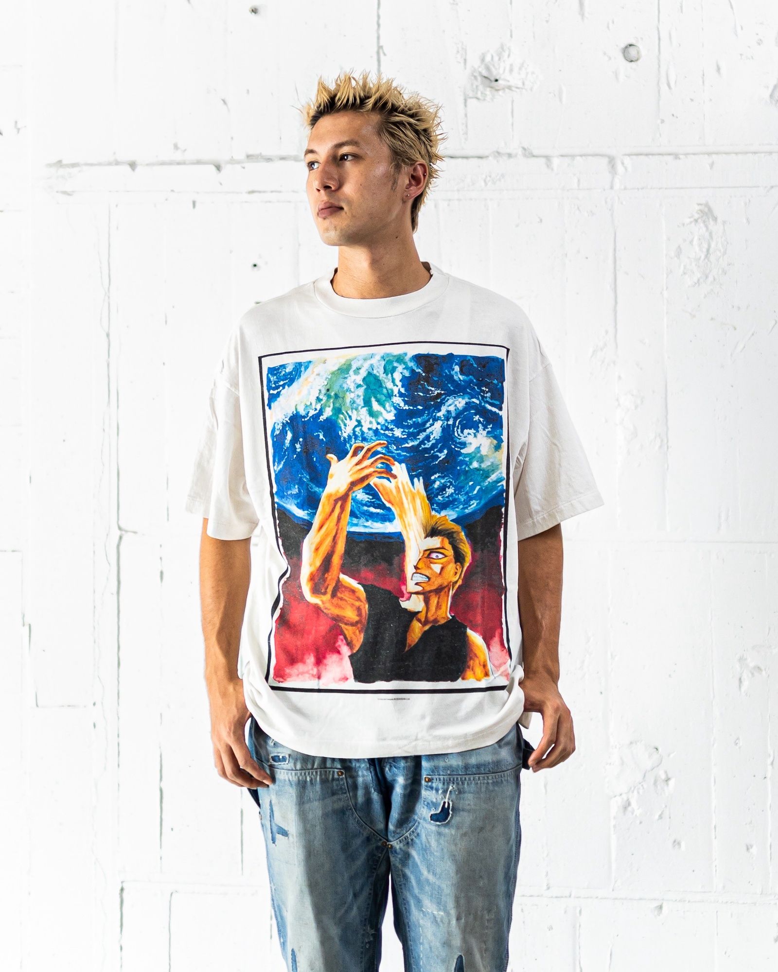 SAINT M×××××× - セントマイケル Tシャツ 寄生獣-parasyte-KJ_SS TEE