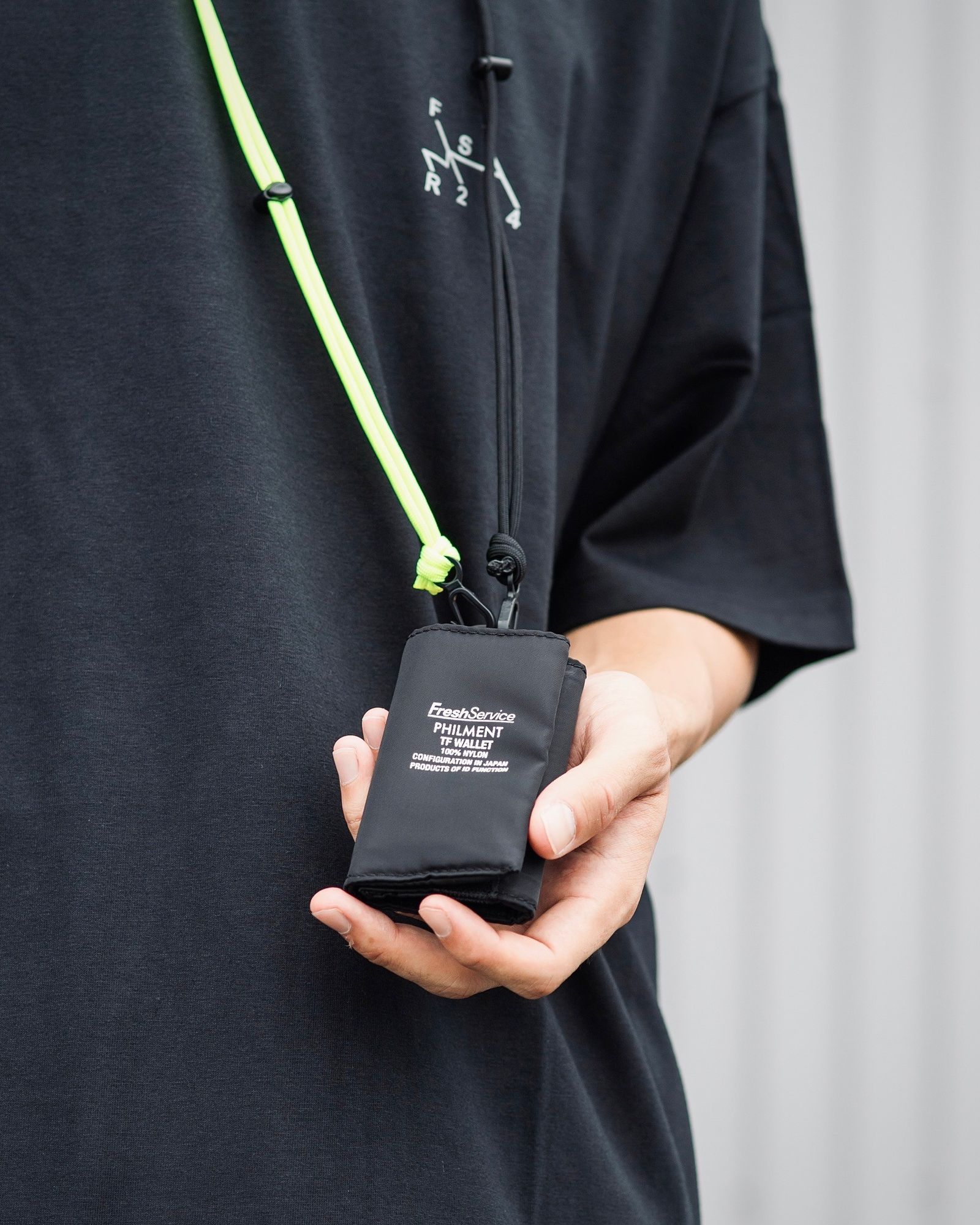 FreshService - フレッシュサービスPHILMENT FS TF WALLET(BLACK)☆12