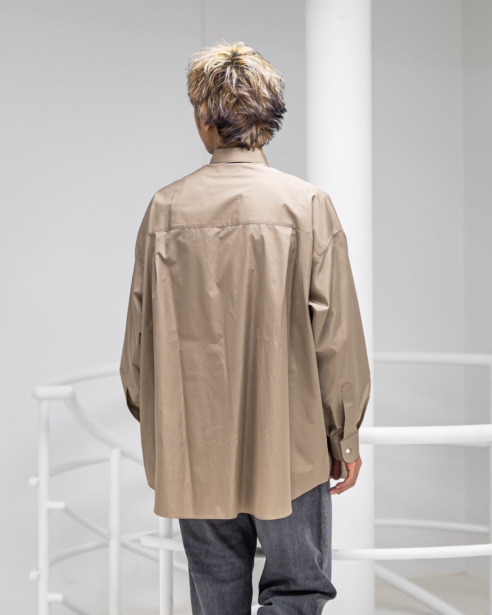 Graphpaper ALUMO for GP L/S Oversized Regular Collar Shirt 1月31日