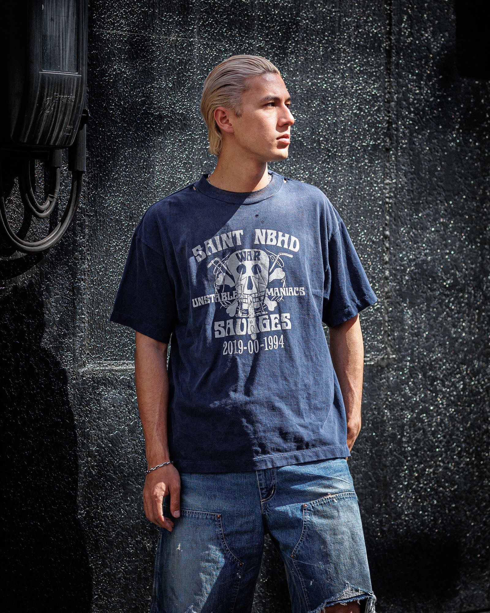 SAINT M×××××× - セントマイケル25SS STHD . SS TEE SAINT NBHD(SM-HR8