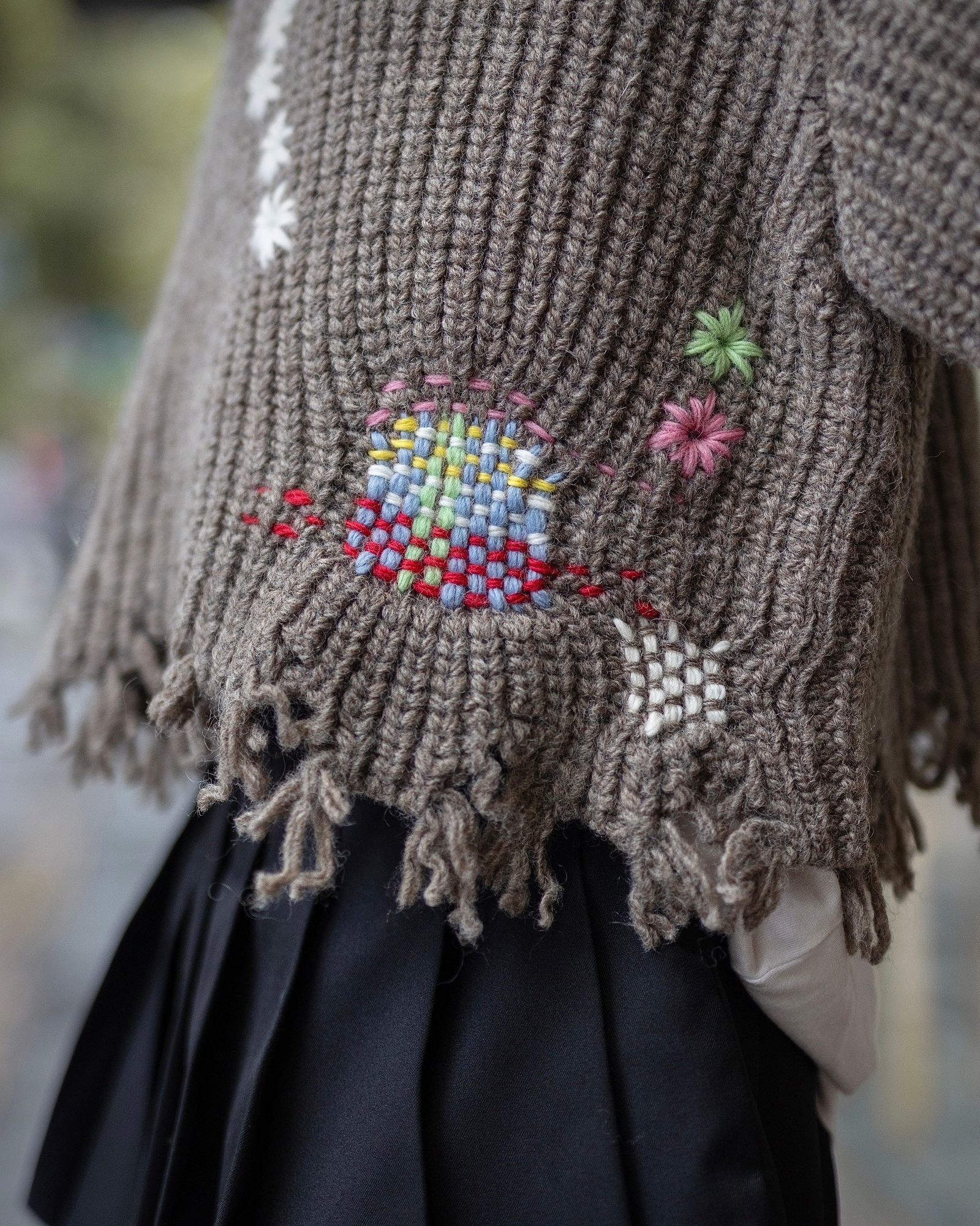 doublet 24FW 新作DARNING CUT OFF KNIT PULLOVER style.2024.8.9