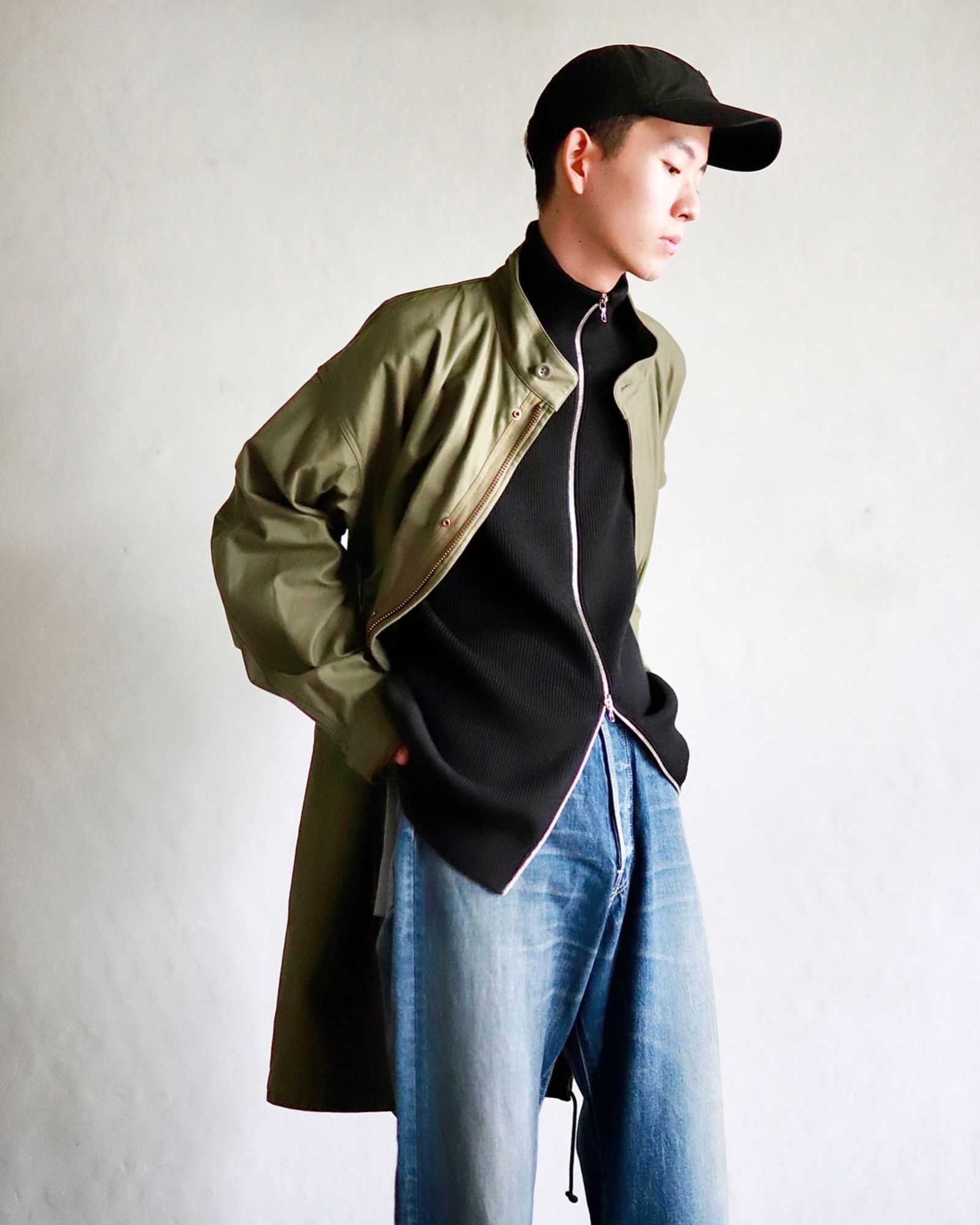 comme des garcons homme モッズコート 着画像あり COMME des GARCONS