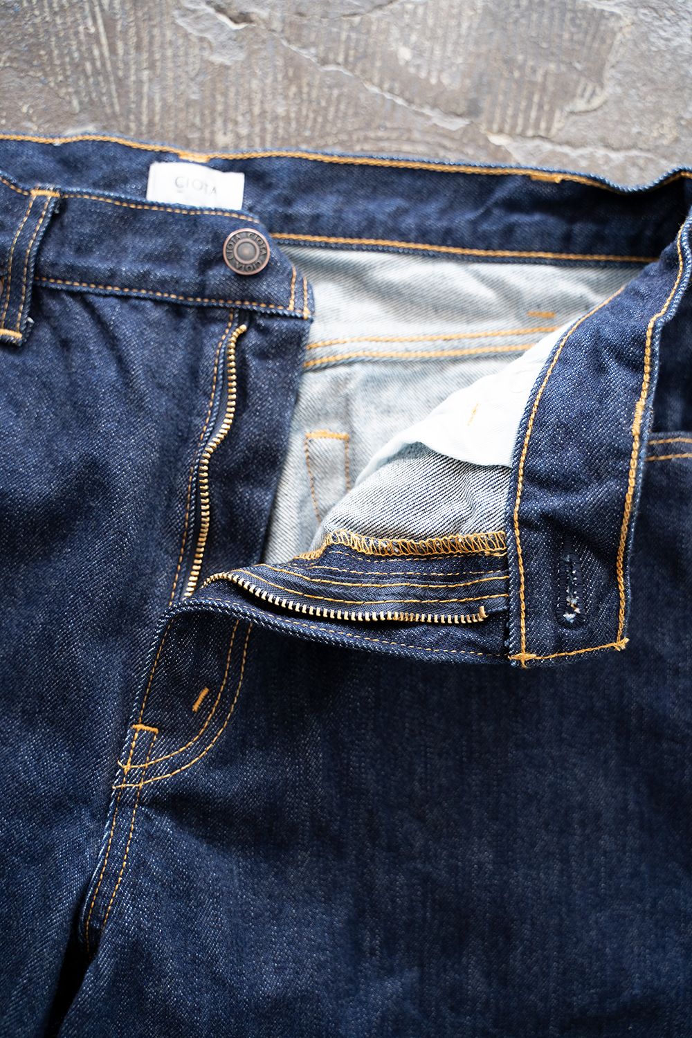 CIOTA - 【ラスト1点】インディゴスビンコットン13.5ozワイド
