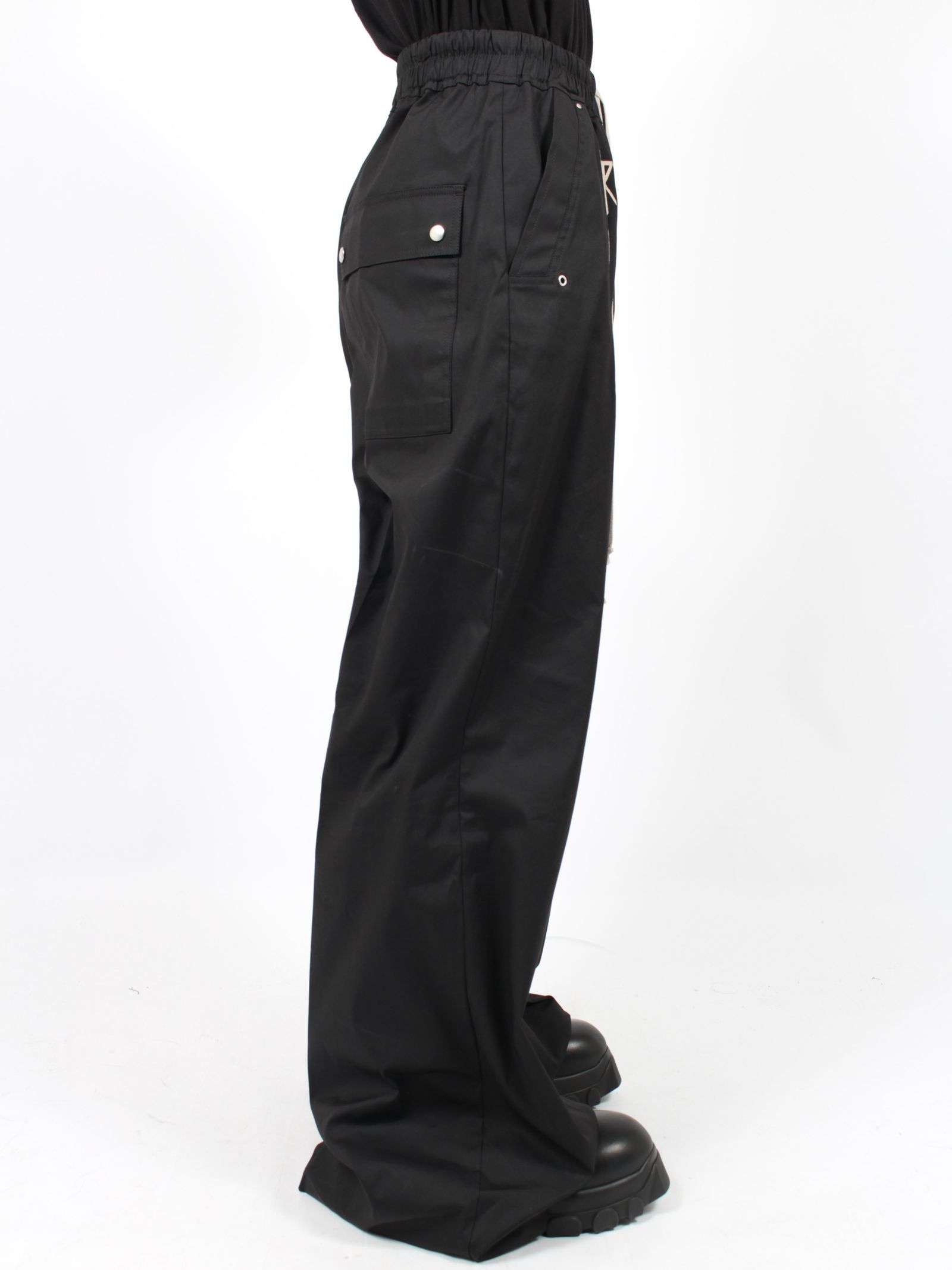 RICK OWENS - 【24AW】シーズンテーマ 刺繍 ワイド ベラパンツ