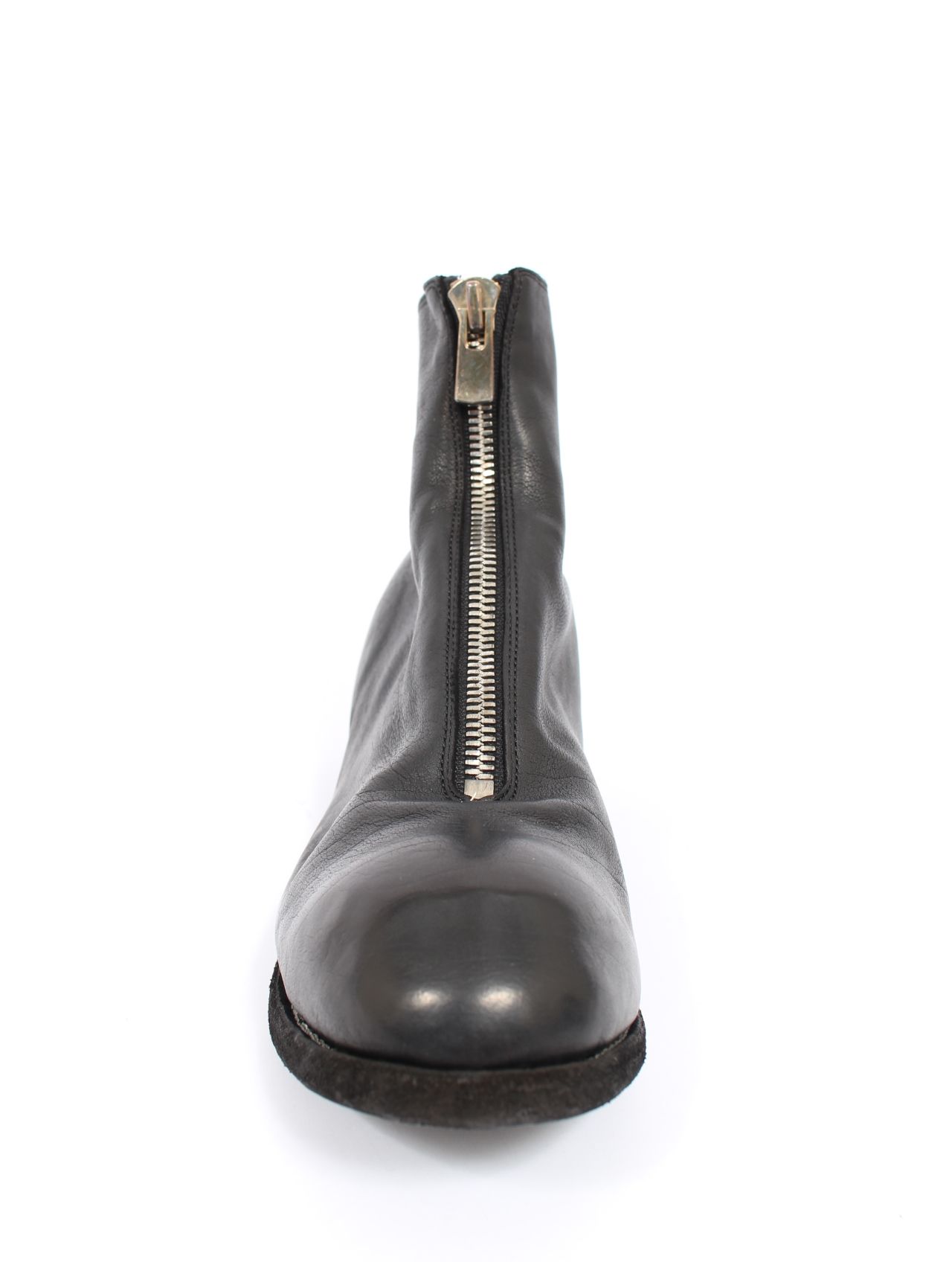 GUIDI - 【PL1】子水牛革 ベイビーバッファローレザー フロント ジップ