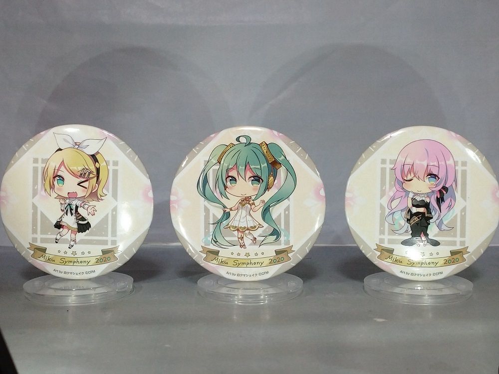 初音ミクシンフォニー 5th 2020 初音ミク 缶バッジ 抽選会 B賞 初音