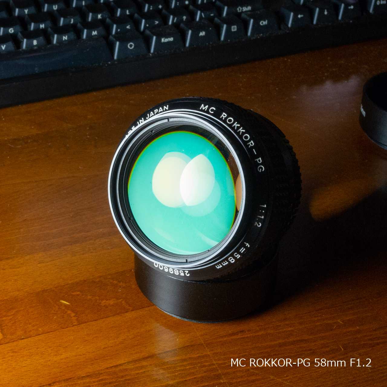 MC ROKKOR-PG 58mm F1.2」開放は極上の柔らかさ^^ | ♡ With My