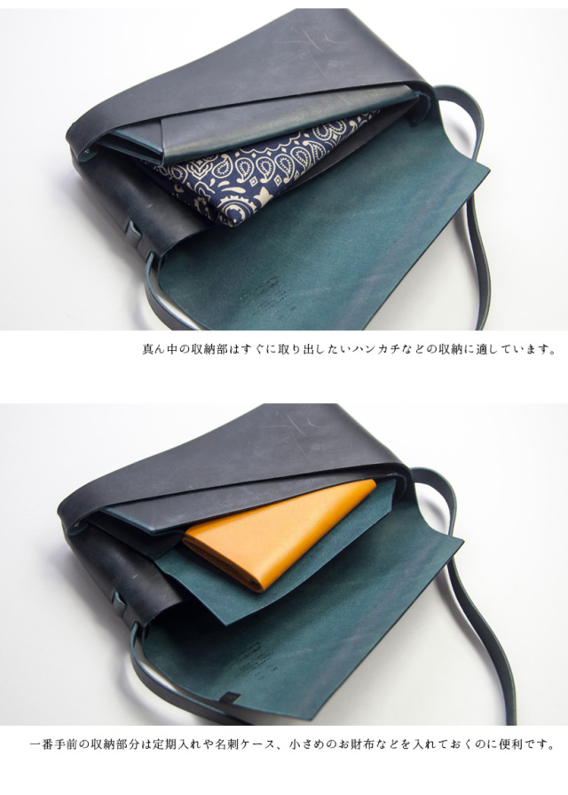 所作 shosa 本革 ブライドルレザー ミニショルダーバッグ ショルダー