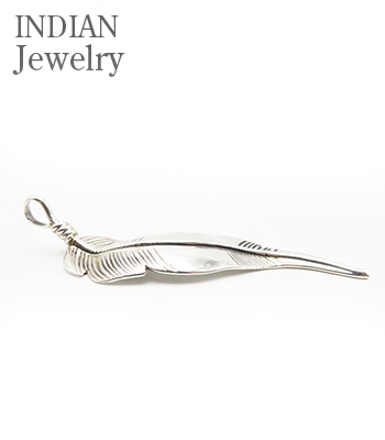 INDIAN JEWELRY ナバホ族|フェザー|ペンダントトップ『Navajo Feather