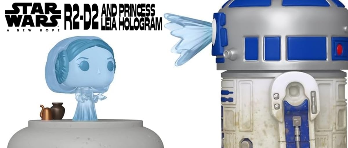 スターウォーズ：新たなる希望』R2-D2とホログラムのレイア姫 DX