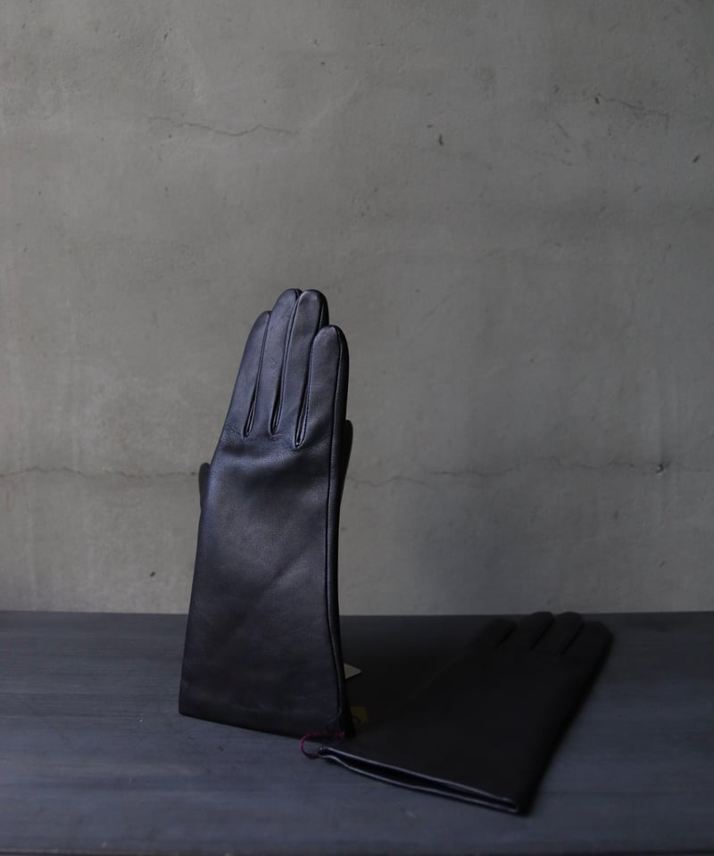 AGNELLE アニュエル / Lamb skin Leather gloves 革手袋 /