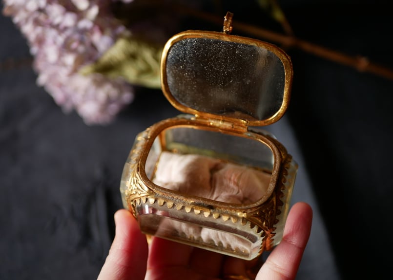 凱旋門 フランスアンティーク ジュエリーケース ジュエリーボックス